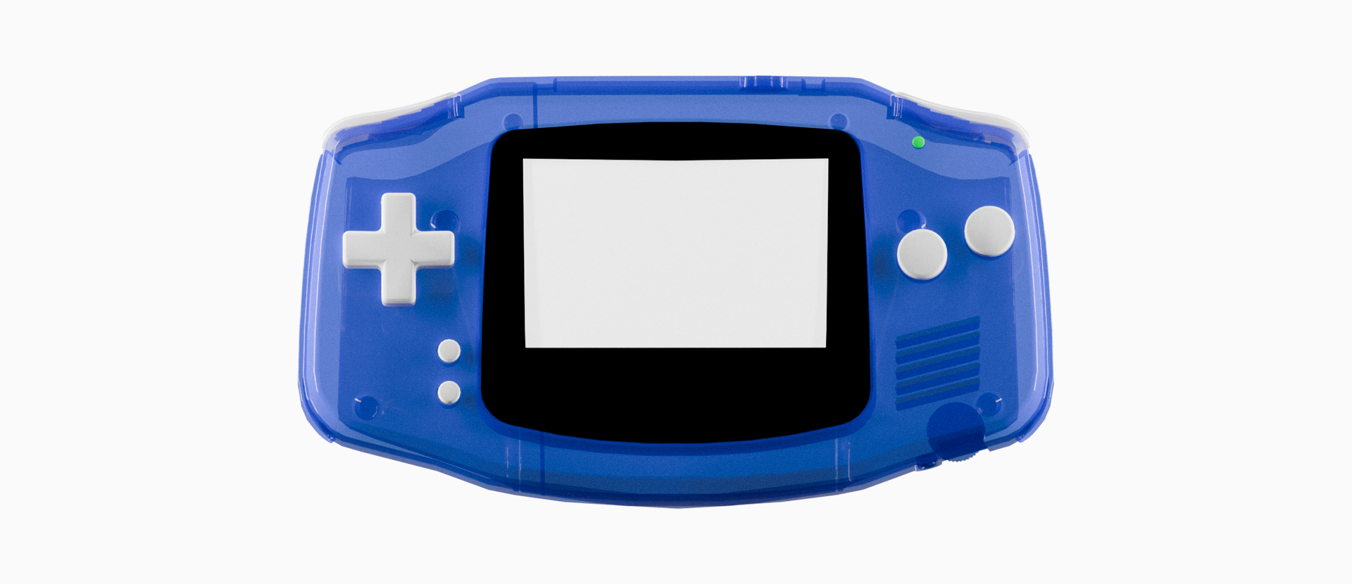 Game Boy Advance - Clear Blue