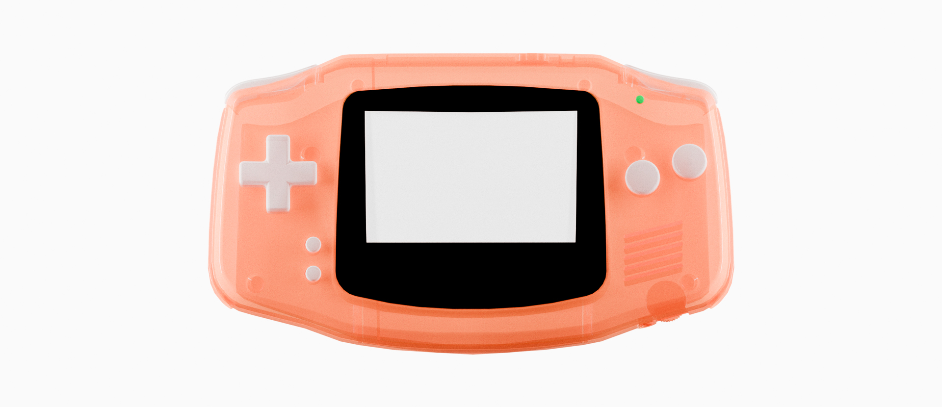 Game Boy Advance - Clear Orange
