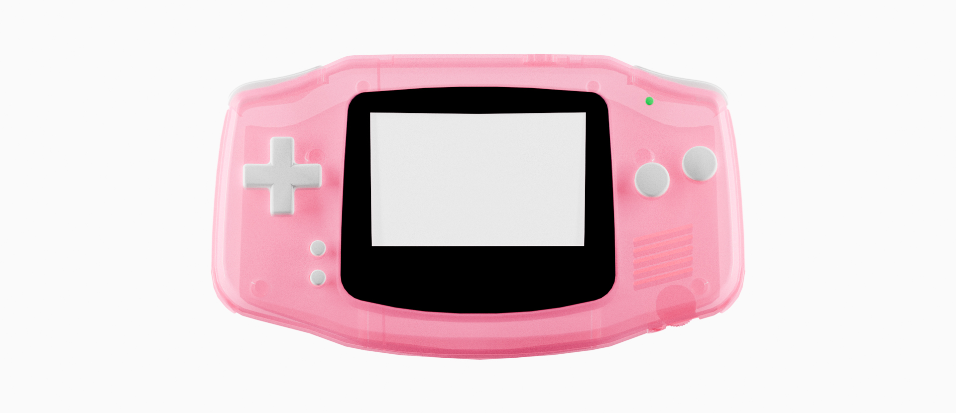 Game Boy Advance - Clear Pink