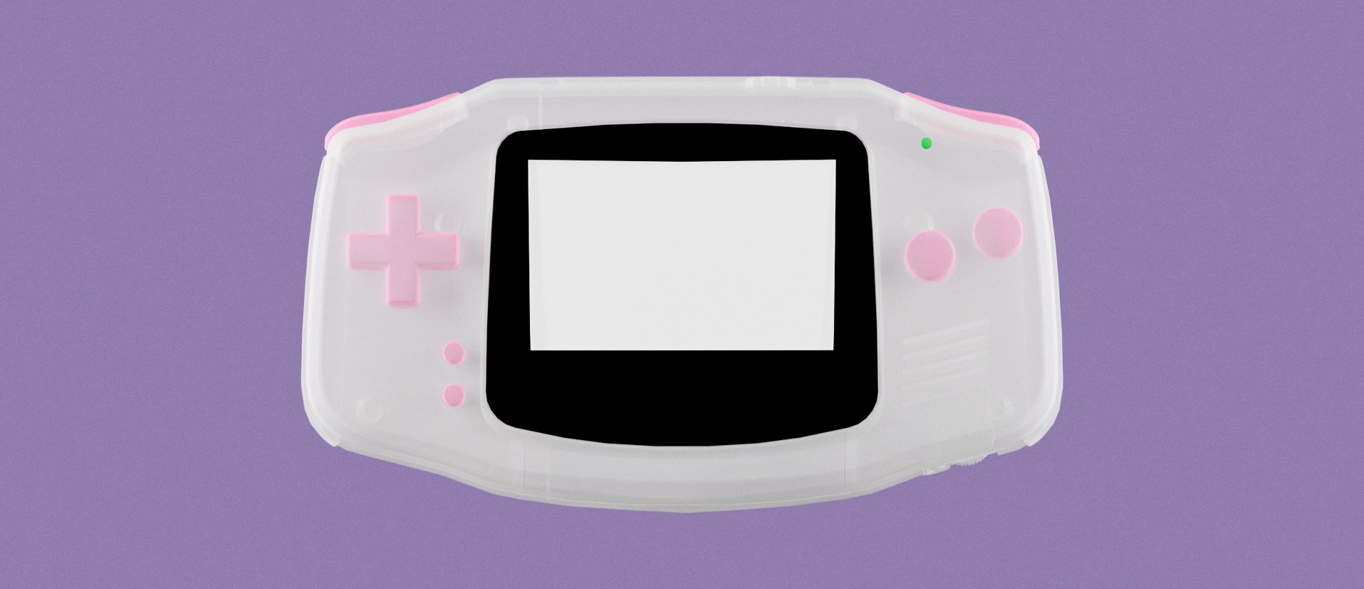 Game Boy Advance - White Pink