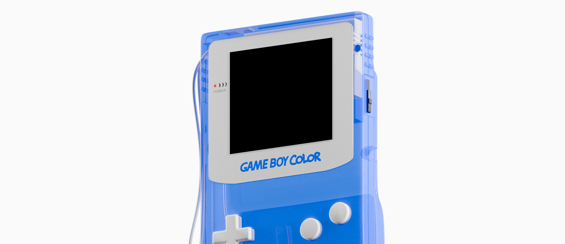 Game Boy Color - Clear Blue