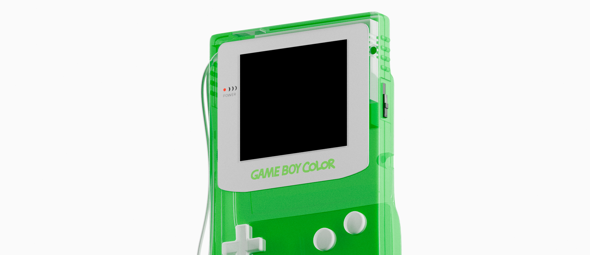 Game Boy Color - Clear Green
