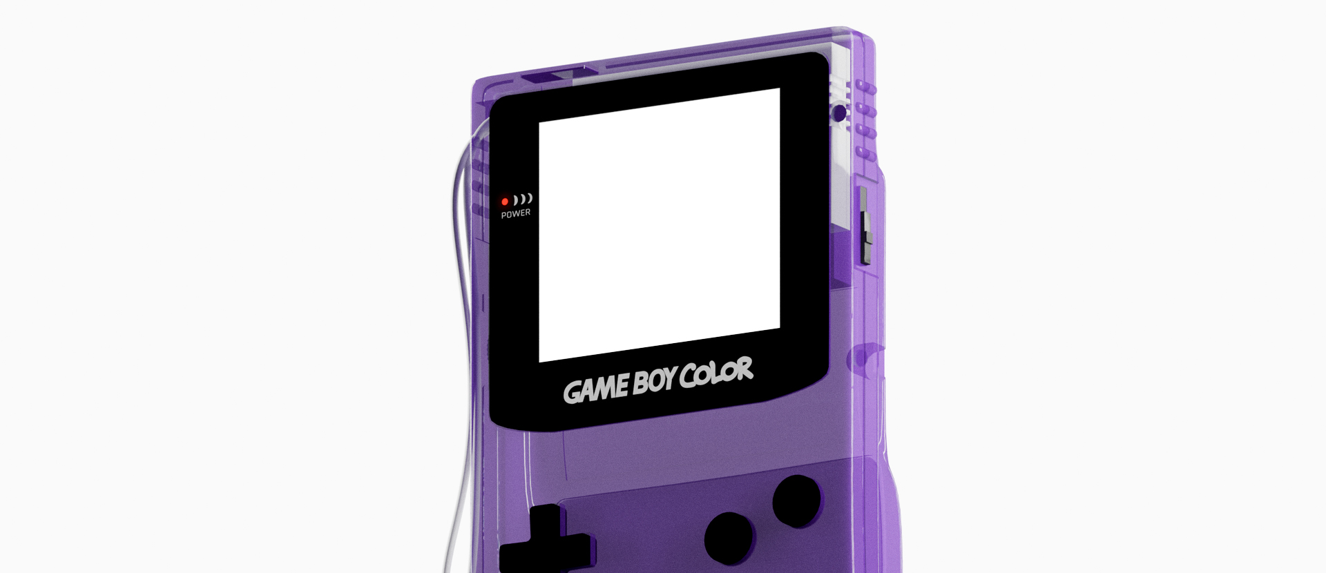 Game Boy Color - Purple Black