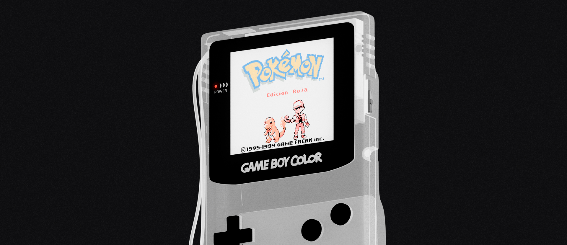 Game Boy Color - Clear White
